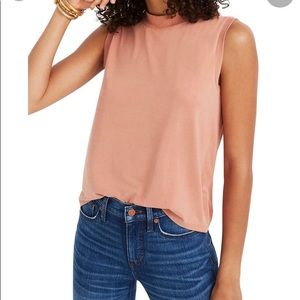 Madewell mockneck tank XS